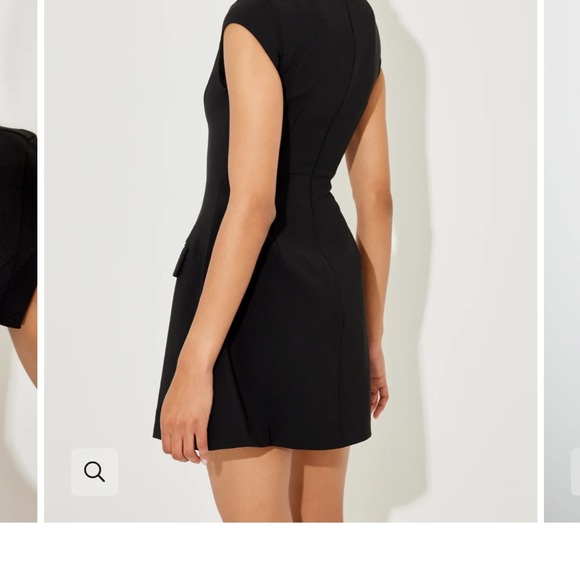 Odd Muse Black Sleeveless Mini Dress- Ultimate Muse Cap Sleeve Mini Dress - Picture 4 of 9